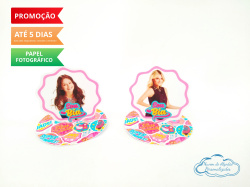 Aplique 3d de latinha Sou Luna Aplique 3d de latinha Sou Luna