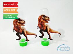 Aplique de tubete Dinossauros T-Rex Aplique de tubete Dinossauros T-Rex