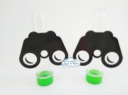 Aplique de tubete DPA - Binóculos Aplique de tubete DPA - Binóculos