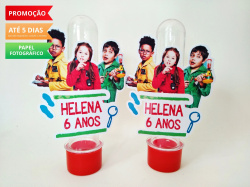 Aplique de tubete DPA - Personagens Aplique de tubete DPA - Personagens