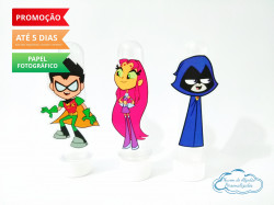 Aplique de tubete Jovens titãs Aplique de tubete Jovens titãs