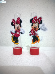 Aplique de tubete Minnie Vermelha Aplique de tubete Minnie Vermelha