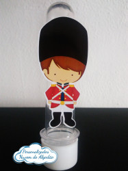 Aplique de tubete Soldadinho de Chumbo Aplique de tubete Soldadinho de Chumbo