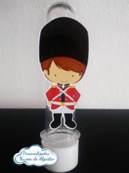 Aplique de tubete Soldadinho de Chumbo Aplique de tubete Soldadinho de Chumbo