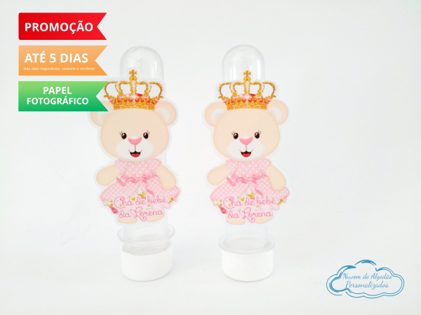 Aplique de tubete Ursinha Princesa em pé Aplique de tubete Ursinha Princesa em pé-Aplique de tubete Ursinha Princesa em pé
Fazemos em qualquer tema.
Envie nome e idade para pers