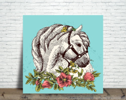Azulejo Decorativo Cavalo Vintage Azulejo Decorativo Cavalo Vintage