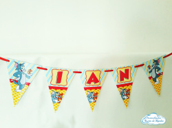 Bandeirola Tom e Jerry Bandeirola Tom e Jerry