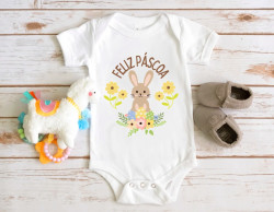 Body Infantil Feliz Páscoa 04 Body Infantil Feliz Páscoa 04