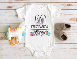 Body Infantil Feliz Páscoa 07 Body Infantil Feliz Páscoa 07