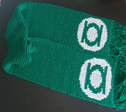 Cachecol Lanterna Verde Cachecol Lanterna Verde