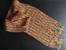 Cachecol laranja mesclado Cachecol laranja mesclado