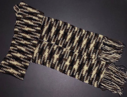 Cachecol marrom mesclado Cachecol marrom mesclado