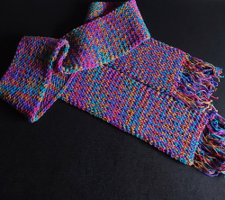 Cachecol roxo mesclado Cachecol roxo mesclado