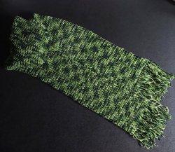 Cachecol verde mesclado Cachecol verde mesclado