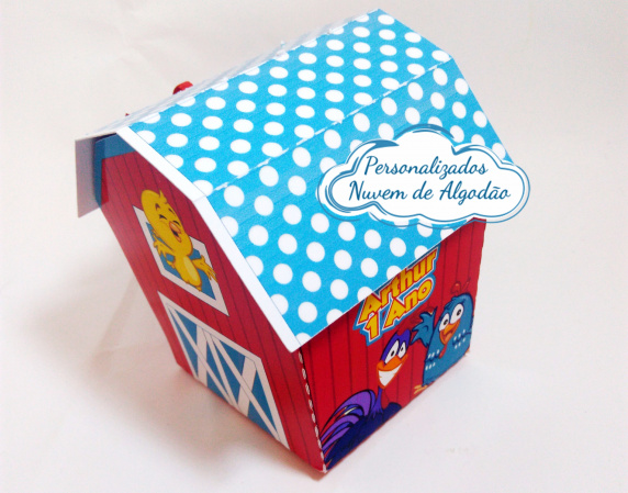 Caixa celeiro Galinha pintadinha
