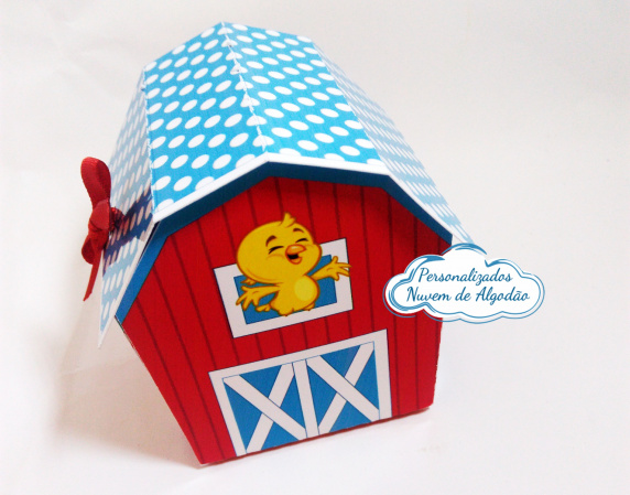 Caixa celeiro Galinha pintadinha