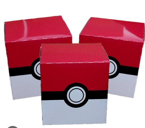 Caixa cubo - Pokemon-Pokemon - caixa cubo