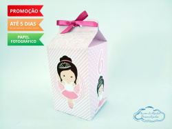 Caixa milk Bailarina Rosa Caixa milk Bailarina Rosa