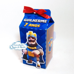 Caixa milk Clash Royale Azul Caixa milk Clash Royale Azul