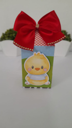 Caixa Milk Pintinho- Para Montar - Tema Fazendinha Menino Caixa Milk Pintinho- Para Montar - Tema Fazendinha Menino