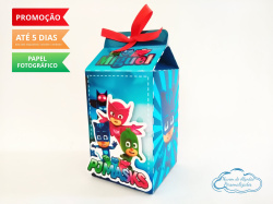 Caixa milk Pj Masks Caixa milk Pj Masks