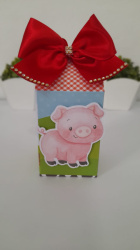 Caixa Milk Porquinho- Para Montar - Tema Fazendinha Menino Caixa Milk Porquinho- Para Montar - Tema Fazendinha Menino