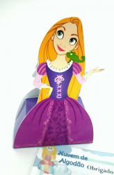 Caixa para bala vestido Enrolados - rapunzel Caixa para bala vestido Enrolados - rapunzel