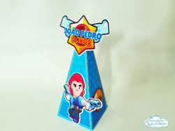 Caixa pirâmide Brawl Stars Caixa pirâmide Brawl Stars