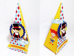 Caixa pirâmide Circo Caixa pirâmide Circo