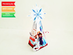 Caixa pirâmide Frozen 2 Caixa pirâmide Frozen 2