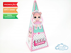 Caixa pirâmide Lol Surprise Caixa pirâmide Lol Surprise