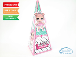 Caixa pirâmide Lol Surprise Caixa pirâmide Lol Surprise