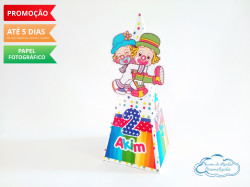 Caixa pirâmide Patati Patatá Caixa pirâmide Patati Patatá