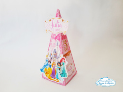 Caixa pirâmide Princesas Caixa pirâmide Princesas
