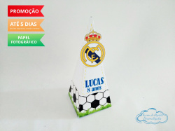 Caixa pirâmide Real Madrid Caixa pirâmide Real Madrid