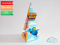 Caixa pirâmide Super Wings Caixa pirâmide Super Wings