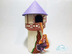 Caixa Torre Rapunzel - Enrolados Caixa Torre Rapunzel - Enrolados