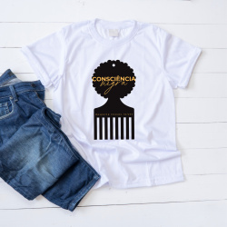 Camiseta Consciência Negra Camiseta Consciência Negra