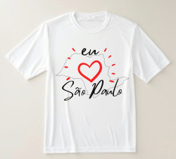 Camiseta Eu Amo São Paulo Camiseta Eu Amo São Paulo