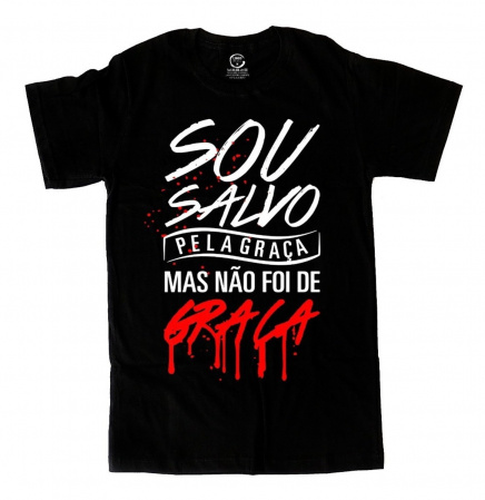 Camiseta Evangelica gospel Sou salva pela graça mais não foi de Graça Camiseta Evangelica gospel Sou salva pela graça mais não foi de Graça-Sejá benvindo em nossa loja será um prazer antende-lo(a)
Nossas estampas são impressas com o mai