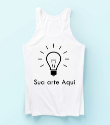 Camiseta  Regata Feminina Personalizada Camiseta  Regata Feminina Personalizada