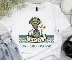 Camiseta Religiosa Oxóssi 01 Camiseta Religiosa Oxóssi 01