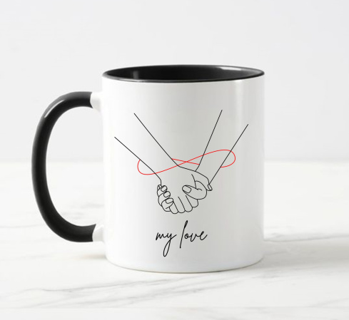 CANECA DIA DOS NAMORADOS MY LOVE MINIMALISTA CANECA DIA DOS NAMORADOS MY LOVE MINIMALISTA-Encontre a caneca perfeita para expressar seu amor e carinho por alguém especial. Com design exclus