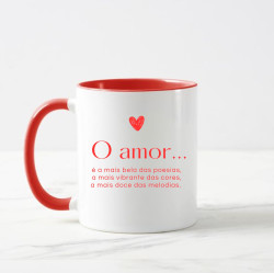 Caneca Dia dos Namorados o Amor Caneca Dia dos Namorados o Amor