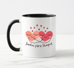 Caneca Dia dos Namorados Sempre Juntos Caneca Dia dos Namorados Sempre Juntos
