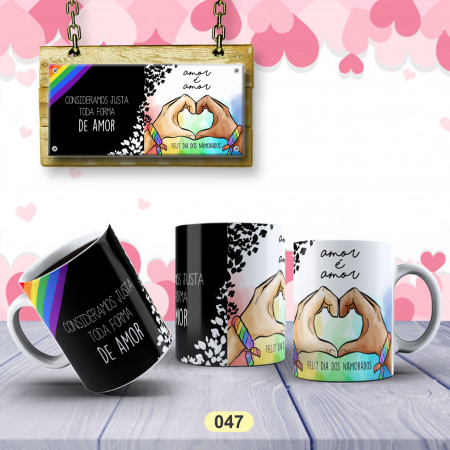 Caneca Namorados Caneca Love Amor Caneca Namorados Caneca Love Amor-As canecas Personalizada  da empresa RS ESTAMPARIA CRIATIVA é ideal para diversas ocasiões, como a
