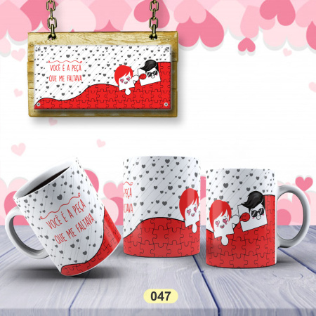 Caneca Namorados Caneca Love Amor Caneca Namorados Caneca Love Amor-As canecas Personalizada  da empresa RS ESTAMPARIA CRIATIVA é ideal para diversas ocasiões, como a