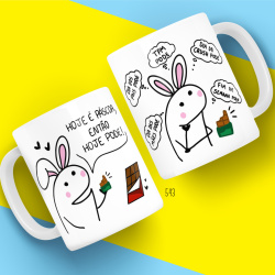 Caneca pascoa Flork Caneca pascoa Flork