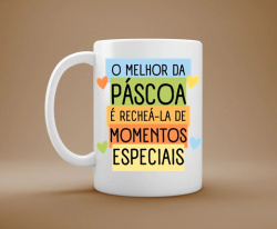 Caneca Porcelana O Melhor da Páscoa Caneca Porcelana O Melhor da Páscoa