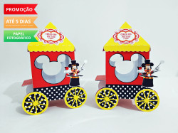 Carrinho de Pipoca Circo do Mickey Carrinho de Pipoca Circo do Mickey